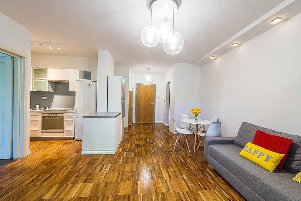 Apartment Powisle With Garage Варшава Екстер'єр фото